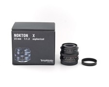 Voigtländer Nokton 23mm 1.2 für Fujifilm X-Mount Vitrinenmodell #**
