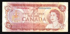 KANADA 1974 2 $ DOLLAR *