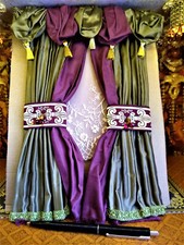 Gardinen 1/12 Puppenhaus