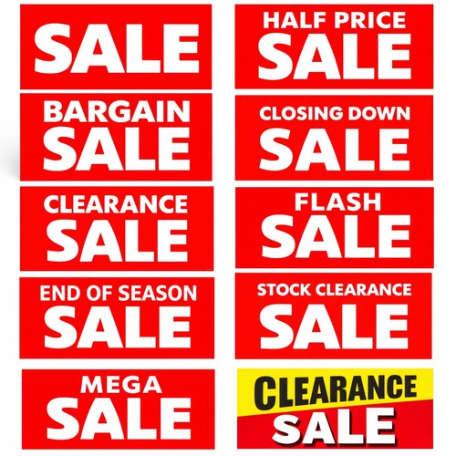 Einzelhandel rotes poster x - poster,