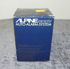 Oldtimer Alpine 8007 Autoalarmanlage mit Sirene