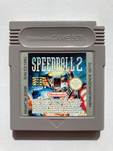 Speedball game boy - game,