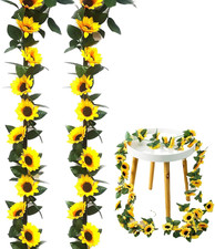 Sonnenblumen girlande deko 2 - sonnenblumen,