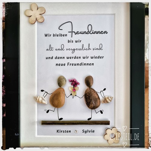 Steinbild wir bleiben - 🌷,
