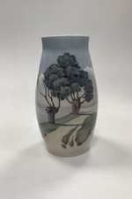 Bing and Grondahl Vase - Trees