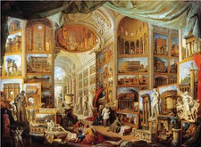 Puzzle (1000 T.) Das Innere einer imaginären Gemäldegalerie (Perre) NEU/OVP