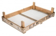 NaDeco® Blumenzwiebel Holzkiste 70x50x15cm | Blumenzwiebelkiste | alte Holzkiste