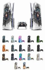 PS5 Slim Skins für Playstation 5 Disk & Digital Edition + PS5 Controller Skin