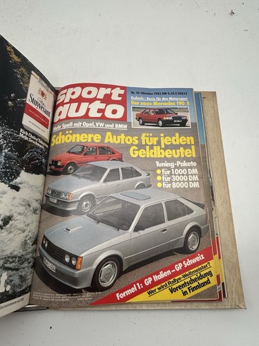 Sport auto 1982 - sport,