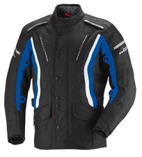 Motorradjacke iXS Trago schwarz blau weiss M