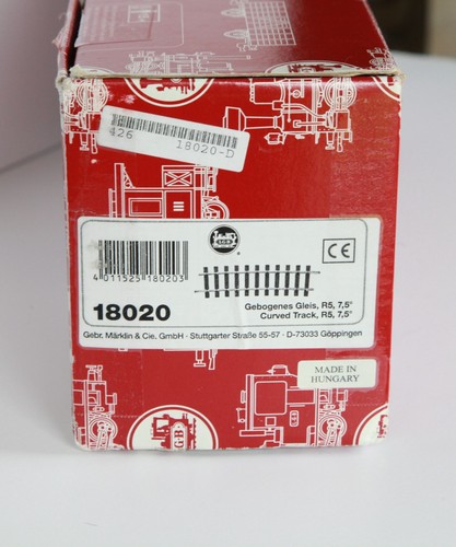Lgb 18020 curved track box - -,