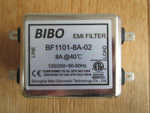 Bibo emi filter 1101 02 - bf, 1101-8a-02