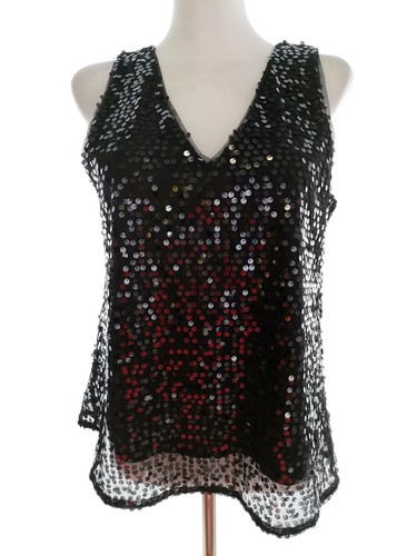 Glam party top schwarz - glam,