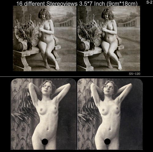 Akt stereofotos klassik - 16,