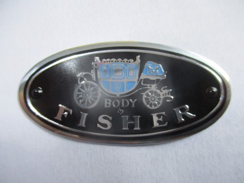 Typenschild schild fisher - typenschild,