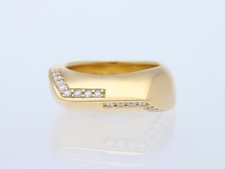 Designer ring brillanten 750 - brillanten,