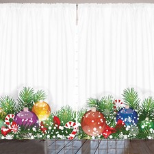 Weihnachten Rustikale Gardine Xmas Tree Ornaments