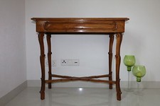 Barock Beistelltisch Konsolentisch Nachttisch Nussbaum um 1900