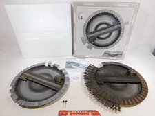 2x Fleischmann H0 DC 6652 ? Bastler Drehscheibe DEFEKT 1x OVP #EF179-8