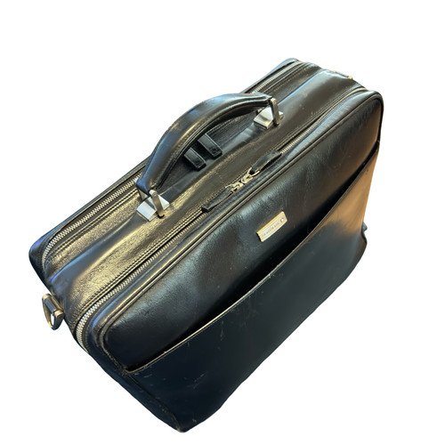 Montblanc leder laptop tasche - leder,