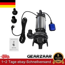 1500W Fäkalienpumpe