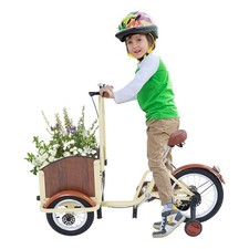 Kinder Dreirad Mit Korb 12/16