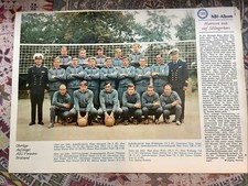 Mannschaftsfoto DDR Oberliga Vorwärts Stralsund 1971 Gebraucht aus NBI Zeitschri