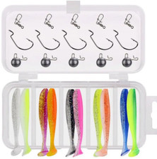 10 Gummifische Köder