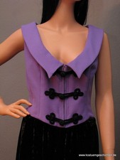 Viktorianische Weste lila