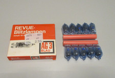 10 AG 3 BLAU Revue Blitzlampen