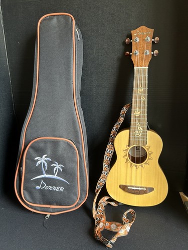 Donner sopran ukulele fichte - sopran,