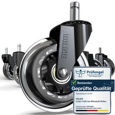 Bürostuhl Rollen 5er-Set