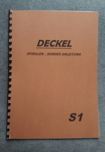 Deckel betriebsanleitung - deckel,
