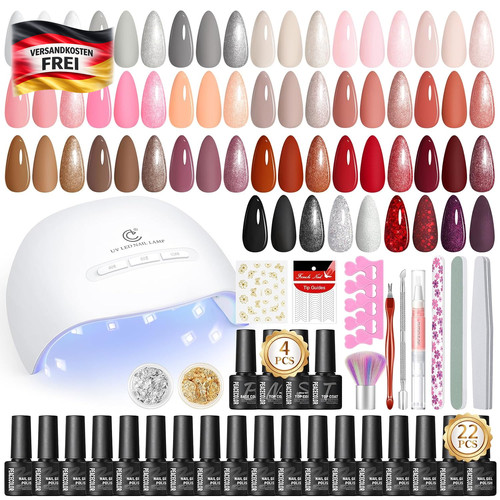 Gel nagellack set - gel, uv/led