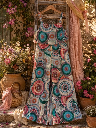 Damen jumpsuit xxl boho - xxl,