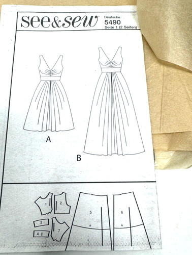 Butterick schnittmuster 5490 - butterick,