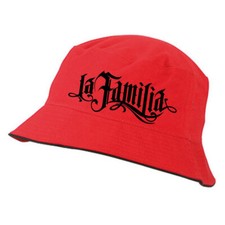 Männer Sonnenhut Bucket hat LA FAMILIA Black Edition limitierte Serie anglerhut