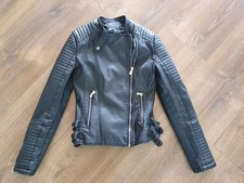 ✨ Jacke Mädchen Leder XS Größe ca 152 158 Lederjacke