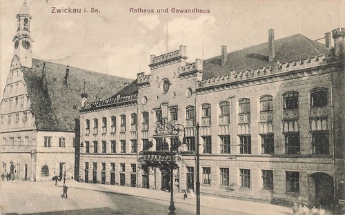 Zwickau rathaus - zwickau, (08056),