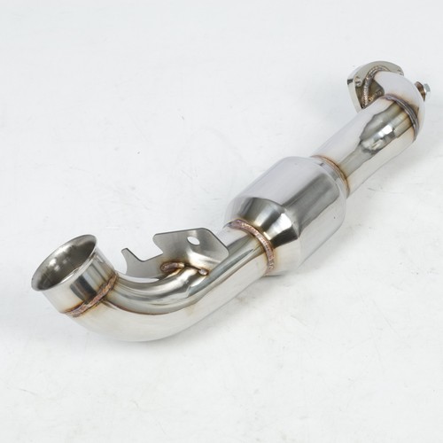 Edelstahl downpipe 200 - edelstahl, +200