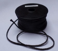 25 Meter Perlon Maurerschnur 2 mm schwarz Packschnur Bastelschnur reißfest B