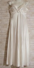 Abendkleid mit Stola Gr.36 Creme Weiß von Lissa-Paris, Brautkleid, Ballkleid