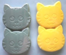 Kühlakku 2er Set Katzenform