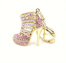 XL High Heels ? Schlüsselanhänger Strass Steine Bling Bling Frau Geschenk ? DE
