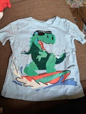 H&M Shirt Dino, Gr. 110/116