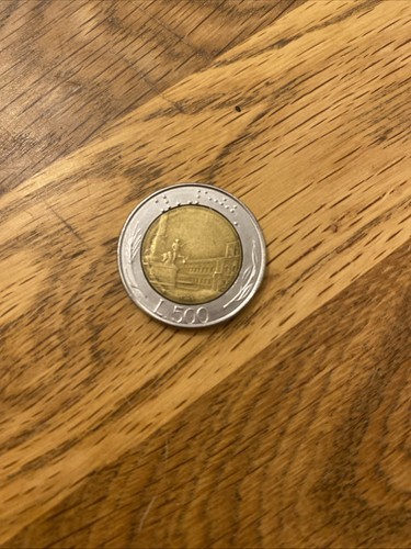 Italienische 500 lire münze - italienische, 500-lire-münze