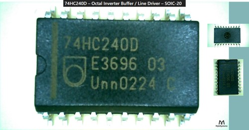 74hc240d octal inverter buffer - inverter,