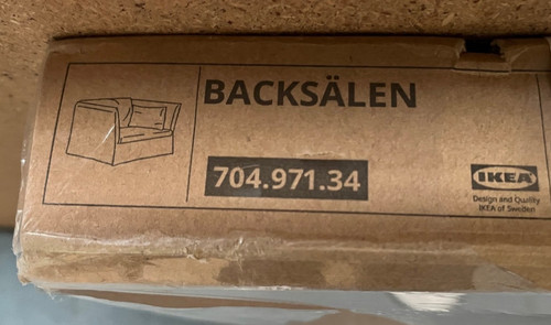 Ikea backsalen ersatzbezug set - ersatzbezug,