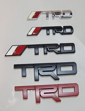 TRD Emblem Logo Toyota Supra Corolla Yaris Tundra Hilux Celica GT4 GR Mark Camry