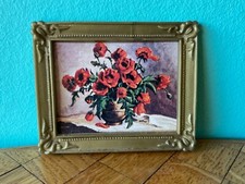 Bild Gemälde 60er Crailsheimer Puppenhaus Puppenstube 1:12 dollhouse picture